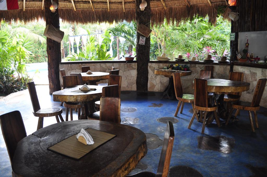 Green Tulum Cabanas & Gardens レストラン 写真