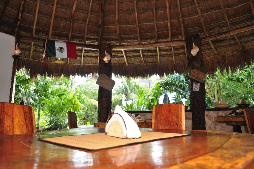 Green Tulum Cabanas & Gardens レストラン 写真